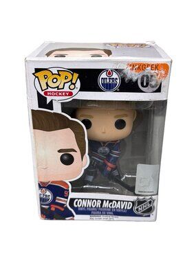 Funko POP! NHL #05 Connor McDavid Brand New Edmonton Oilers